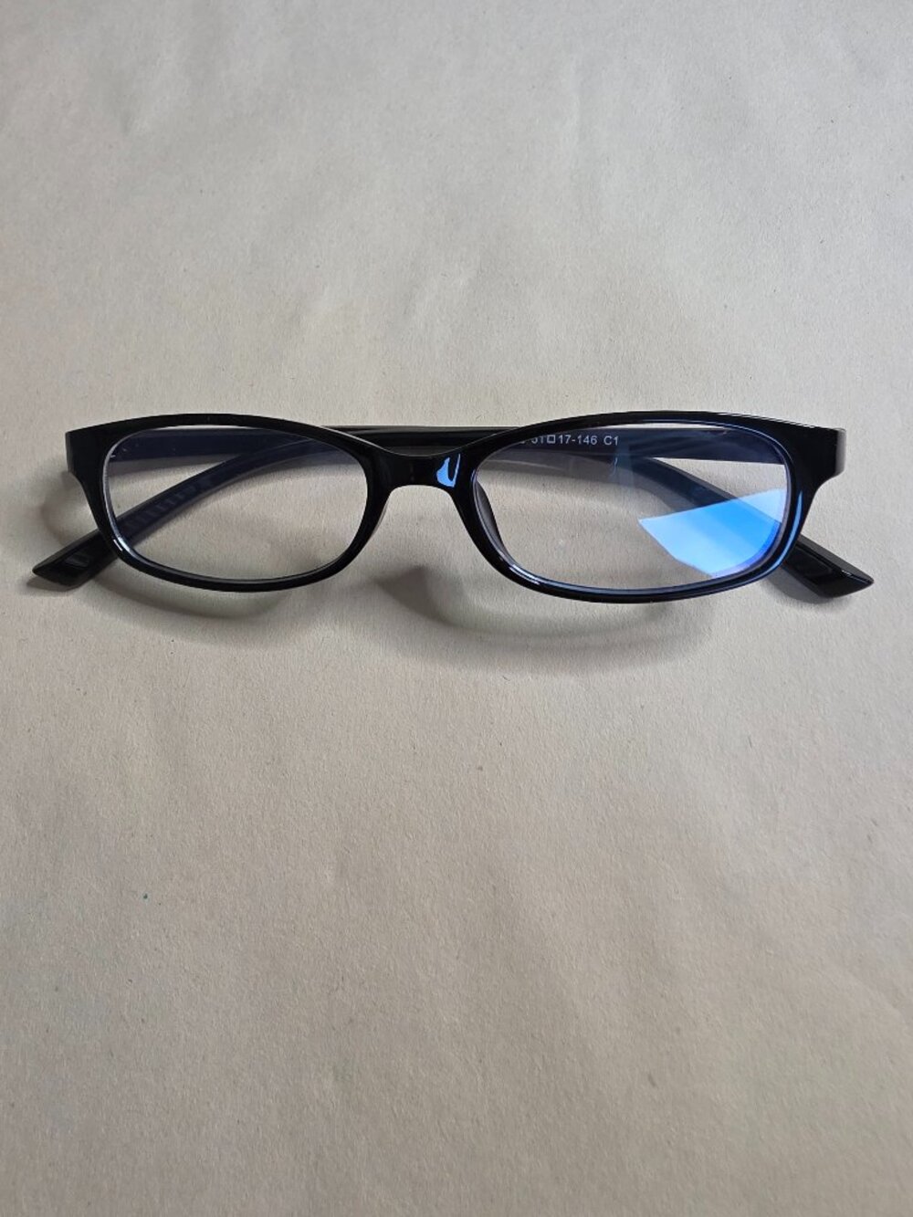 DreamCalf Black Y2K Office Siren Blue Light Glasses